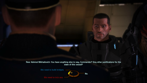 Диалоги в Mass Effect