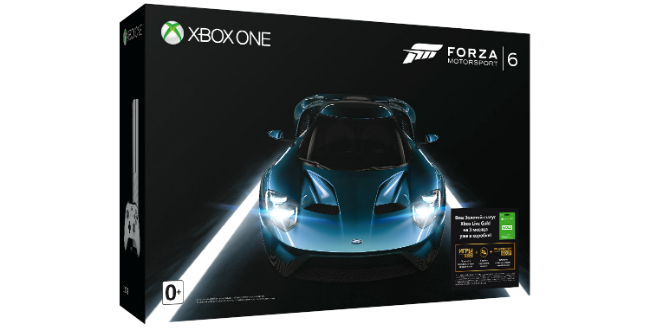 консоль Xbox One S 500 Гб + Forza Motorsport 6
