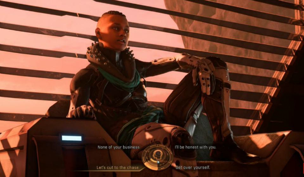Диалоги в Mass Effect Andromeda