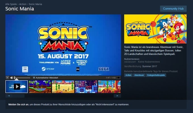 Sonic Mania