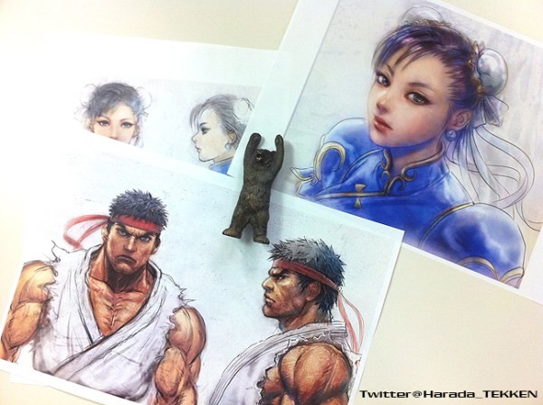 Концепт-арт Tekken x Street Fighter