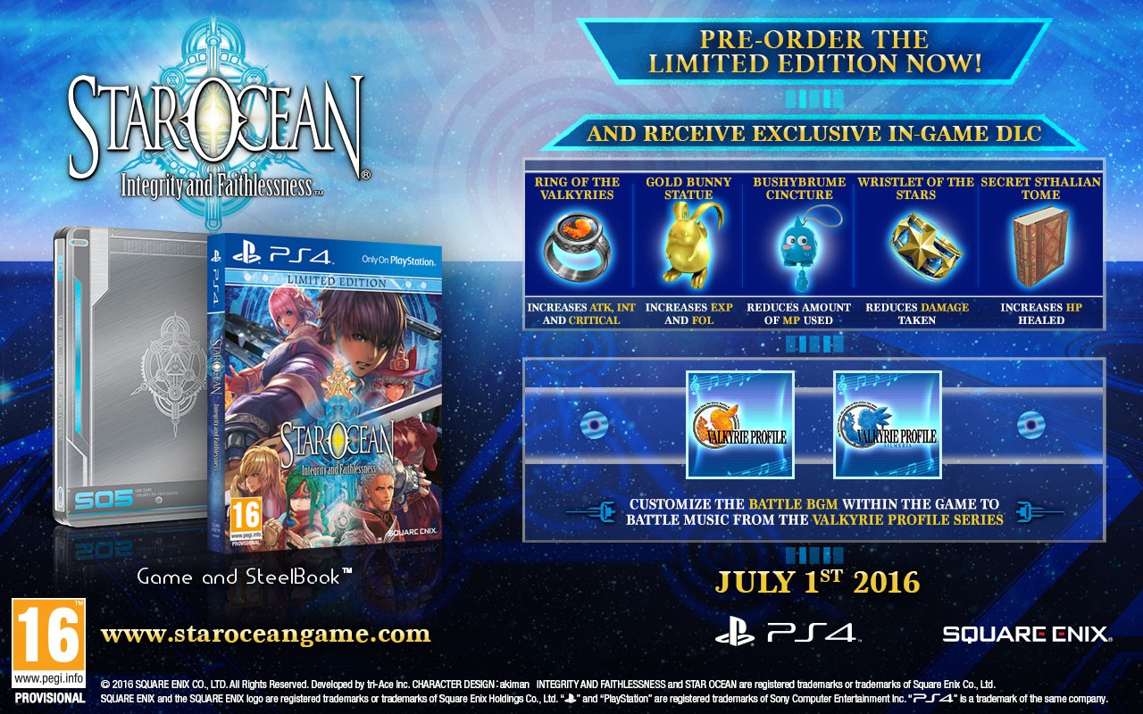 Star Ocean 5 EU Limited Edition
