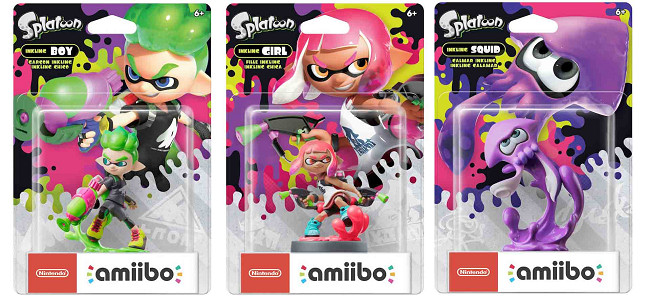 amiibo Splatoon 2