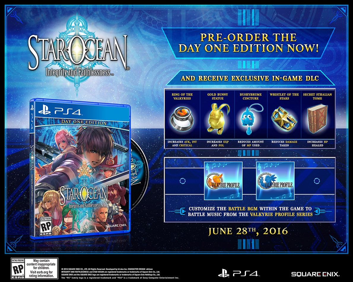 Star Ocean 5 NA Day One Edition