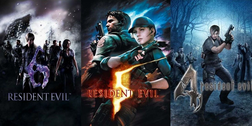 Resident Evil 6, Resident Evil 5 и Resident Evil 4