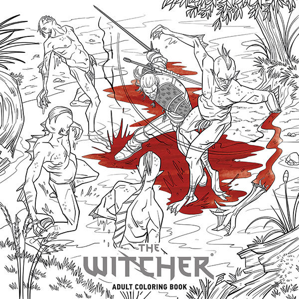 The Witcher Adult Coloring Book