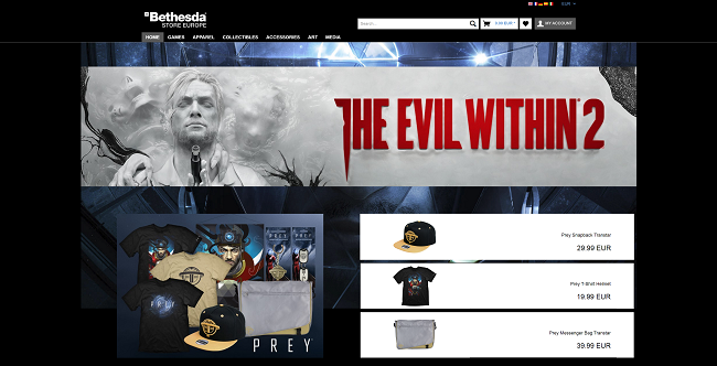 Bethesda Store Europe