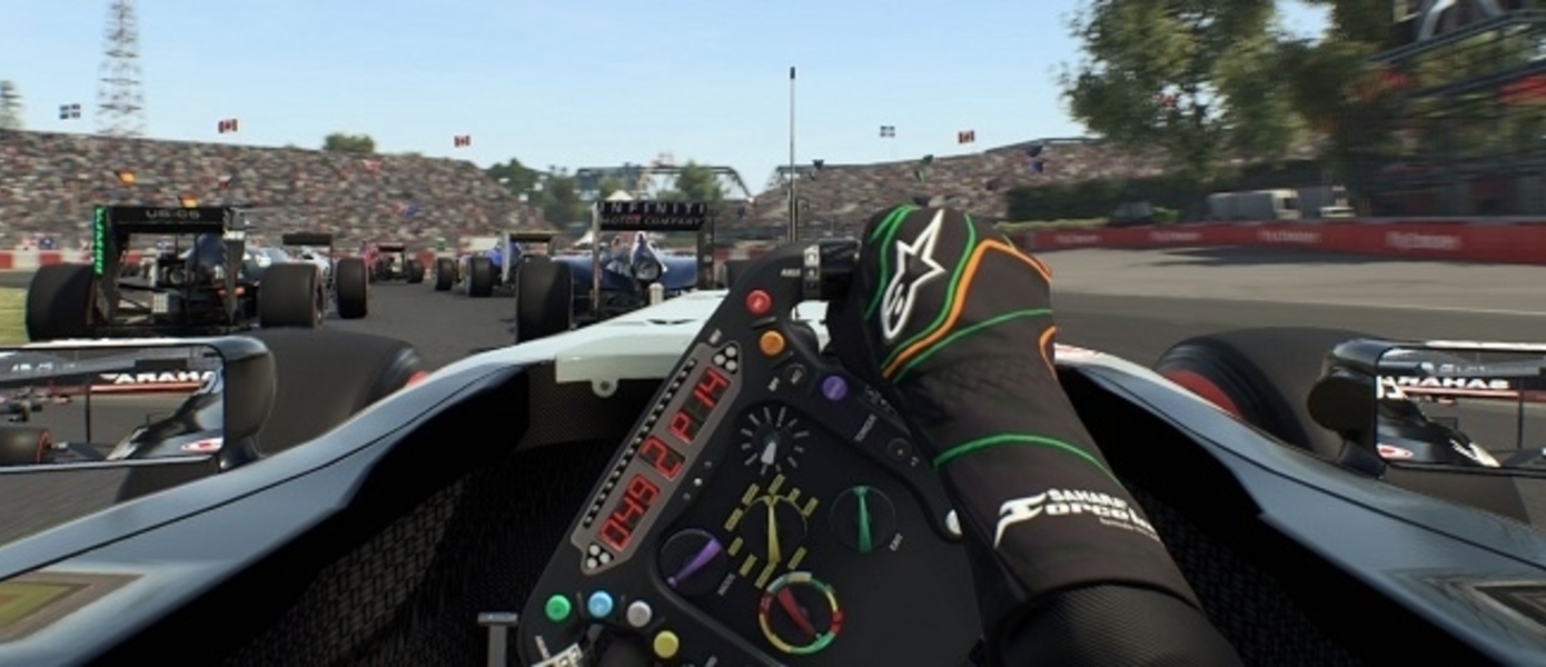 Первые скриншоты гоночного симулятора F1 2015