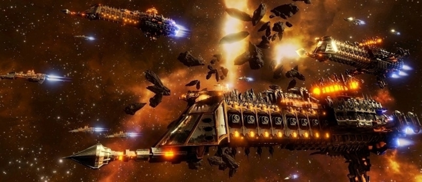 Battlefleet Gothic: Armada - дебютный геймплейный трейлер новой космической стратегии по вселенной Warhammer 40000