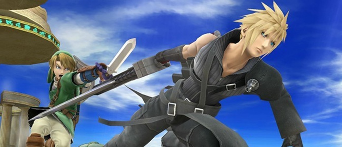 Клауд из Final Fantasy VII появится в Super Smash Bros. в качестве играбельного персонажа (UPD. Скриншоты)