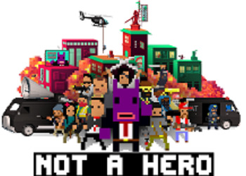 Not A Hero - угарный шутер уже доступен на PlayStation 4
