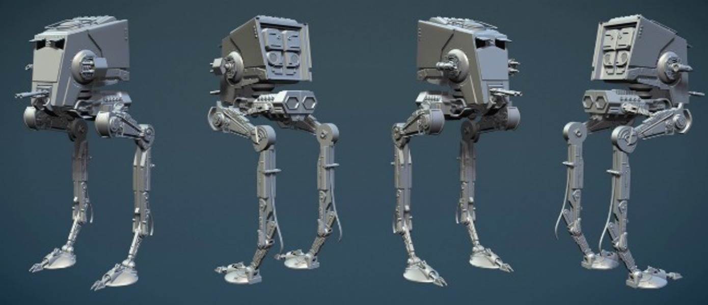 Фанат создал боевой имперский шагоход AT-ST из Star Wars