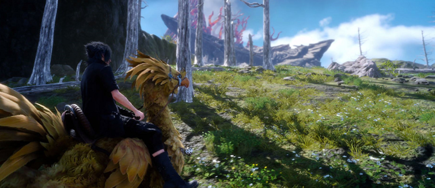 Final Fantasy XV - демонстрация смены дня и ночи