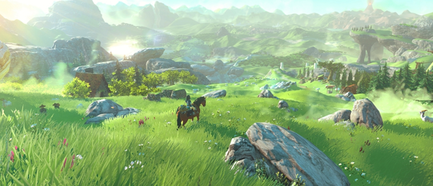 The Legend of Zelda - Nintendo опубликовала красивый арт с Линком верхом на лошади, предметы из игр серии появятся в Miitomo