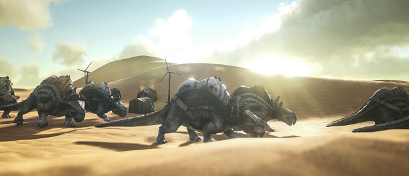 ARK: Survival Evolved - разработчики обновили игру на Xbox One и выпустили первое платное дополнение Scorched Earth