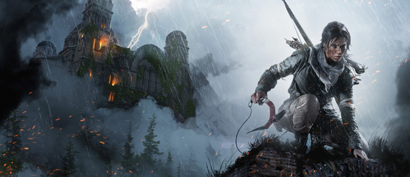 Rise of the Tomb Raider -  целый час игрового процесса юбилейного издания для PlayStation 4