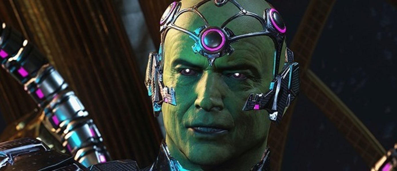 Injustice 2 - опубликован новый трейлер, посвященный Брейниаку