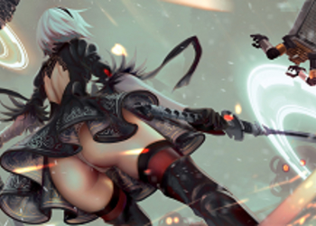 NieR: Automata - разработчики выпустили красивые арты в честь празднования азиатского релиза игры