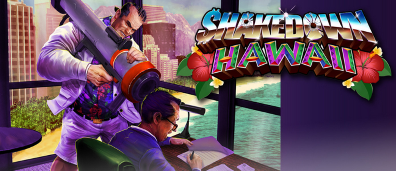 Shakedown Hawaii - новая игра в стиле Hotline Miami и GTA обзавелась свежим тизер-трейлером
