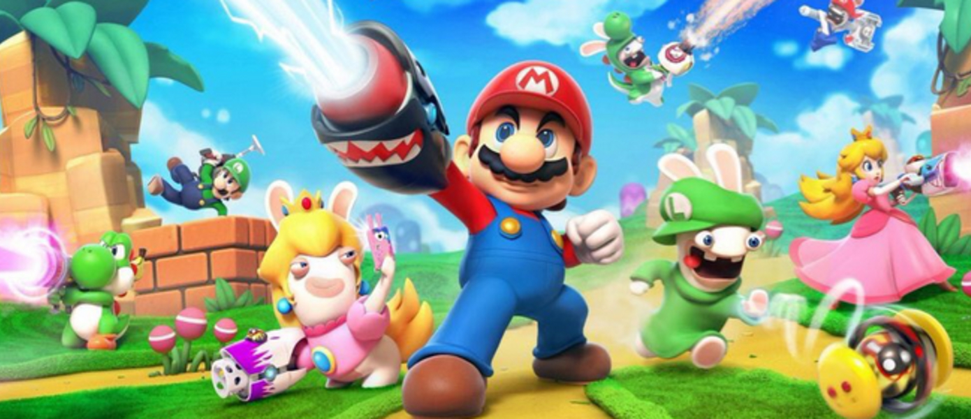 Mario + Rabbids: Kingdom Battle - опубликованы новые скриншоты и видео тактического кроссовера для Nintendo Switch