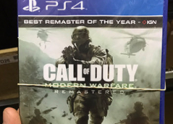 В сети появились фото коробки Call of Duty: Modern Warfare Remastered, информация о дате выхода