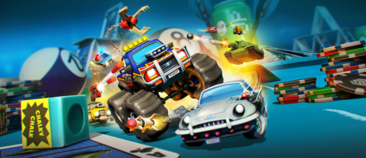 Micro Machines World Series - трейлер новой гонки от Codemasters