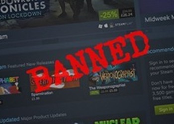 В Steam прошла крупная волна банов