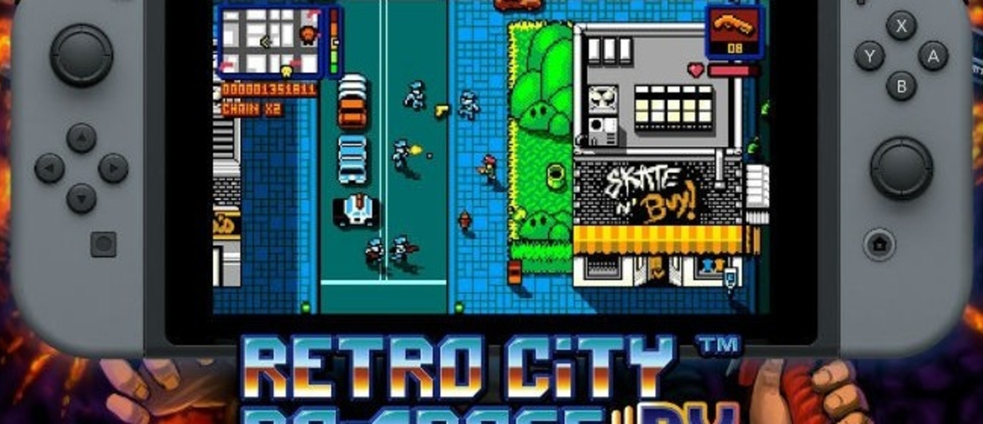 Retro City Rampage DX - анонсирована версия для Nintendo Switch (Обновлено)