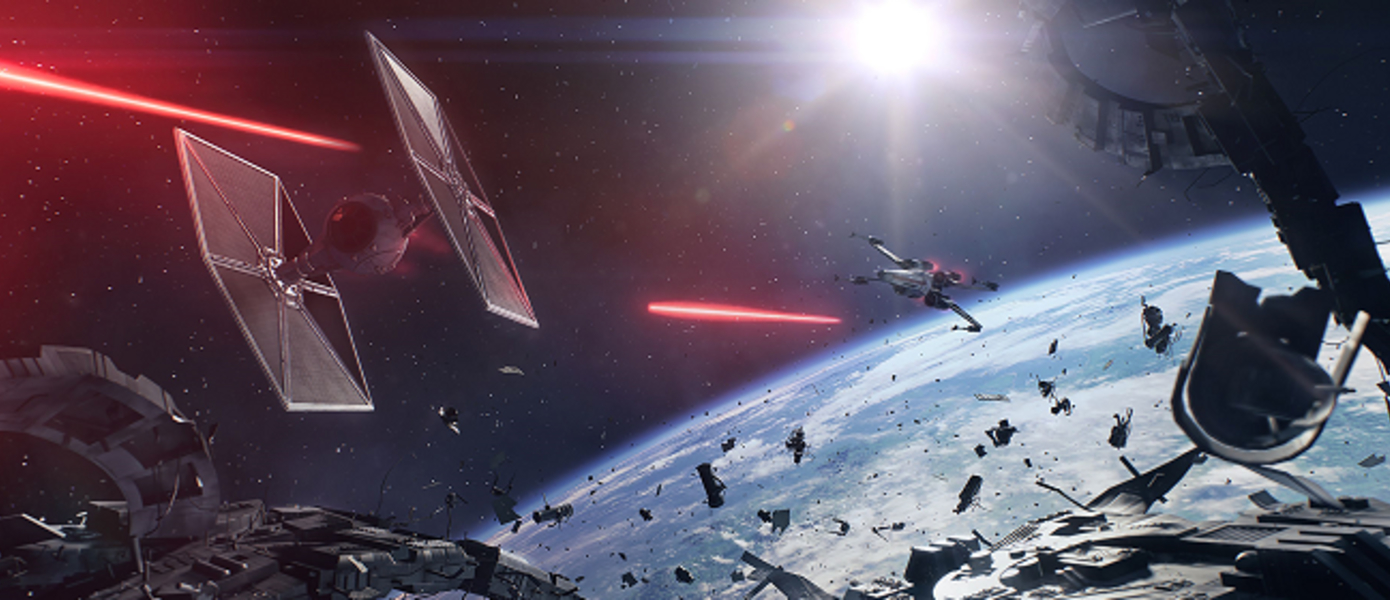 Gamescom 2017: Геймплейная демонстрация, новые подробности и скриншоты космических сражений в Star Wars: Battlefront II