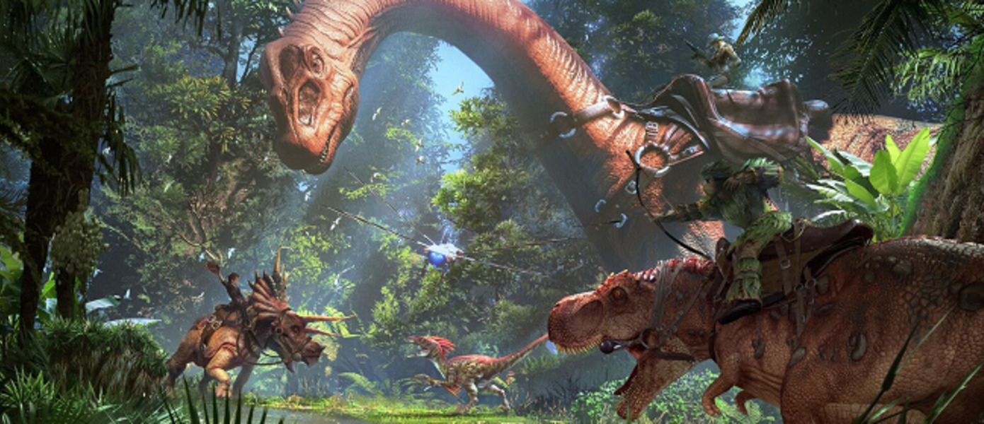 ARK: Survival Evolved - опубликован релизный трейлер финальной версии симулятора выживания на острове с динозаврами