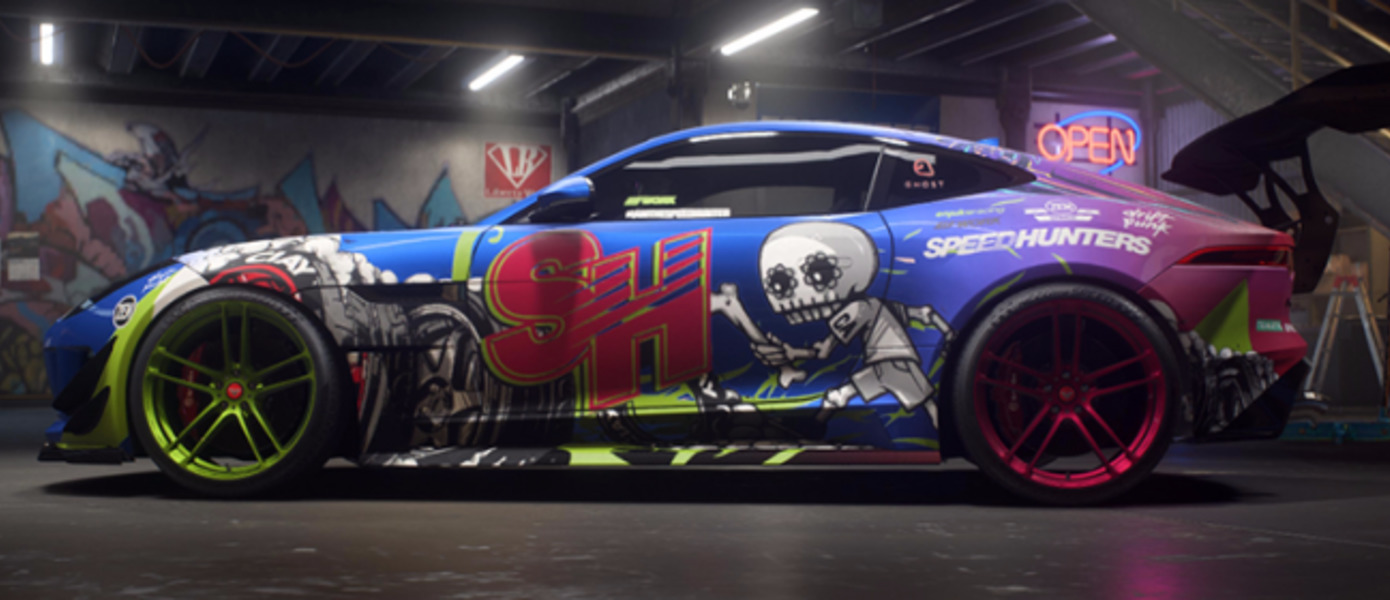 Need for Speed: Payback - новые скриншоты с демонстрацией тюнинга Jaguar F-Type R Coupe 2016