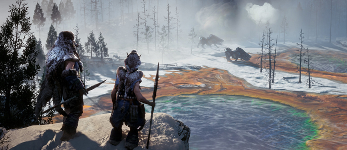 Horizon: Zero Dawn - Guerilla Games показала пейзажи расширения The Frozen Wilds в новом трейлере