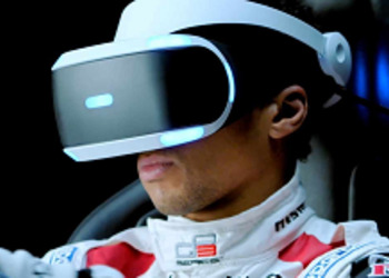 Gran Turismo Sport - демонстрация VR-заезда c использованием PlayStation VR