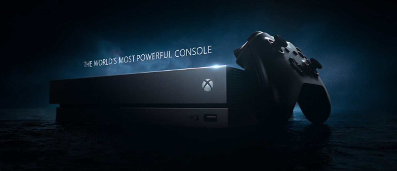 Microsoft начала рассылку пресс-китов Xbox One X