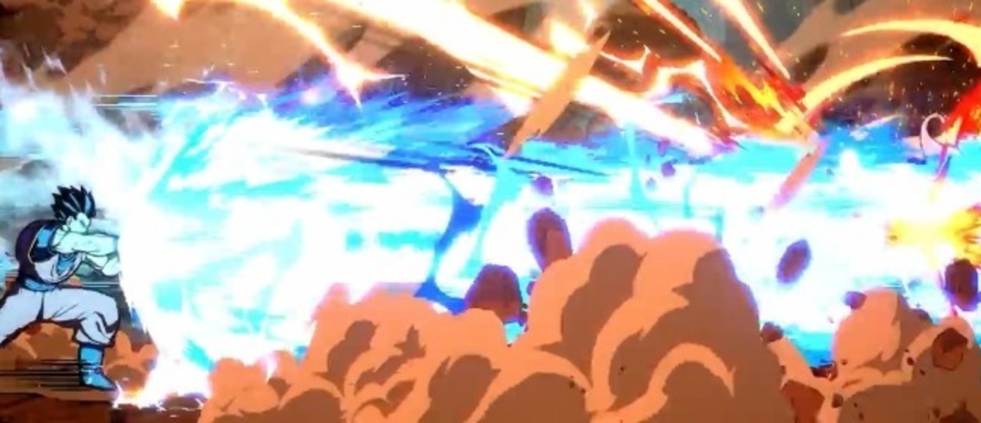 Dragon Ball FighterZ - демонстрация геймплея за взрослого Гохана