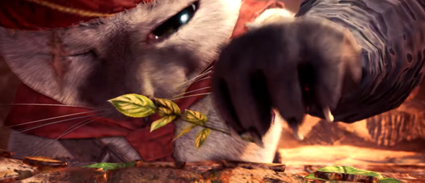 Monster Hunter: World - новый трейлер игры посвятили милым котикам Палико