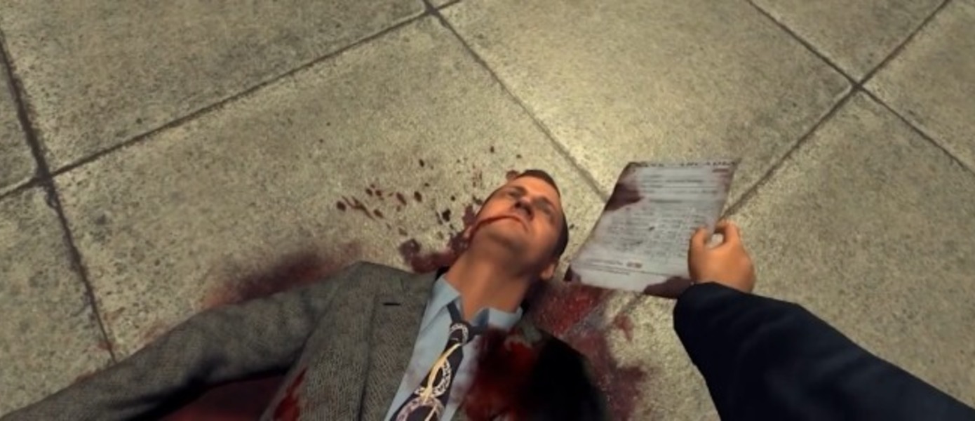 L.A. Noire - VR-версия игры стала мемом