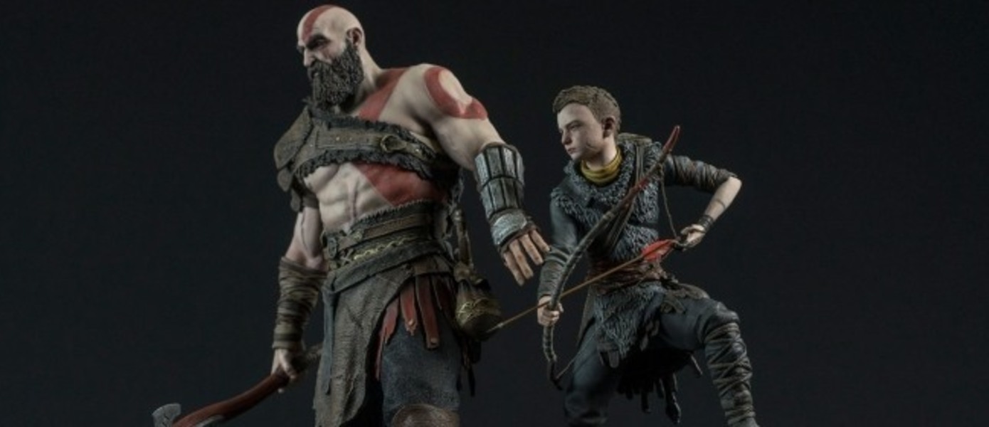 God of War - анонсирована большая фигурка Кратоса и Атрея за 20 тысяч рублей
