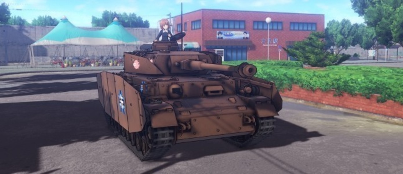Girls UND Panzer - представлен новый трейлер игры