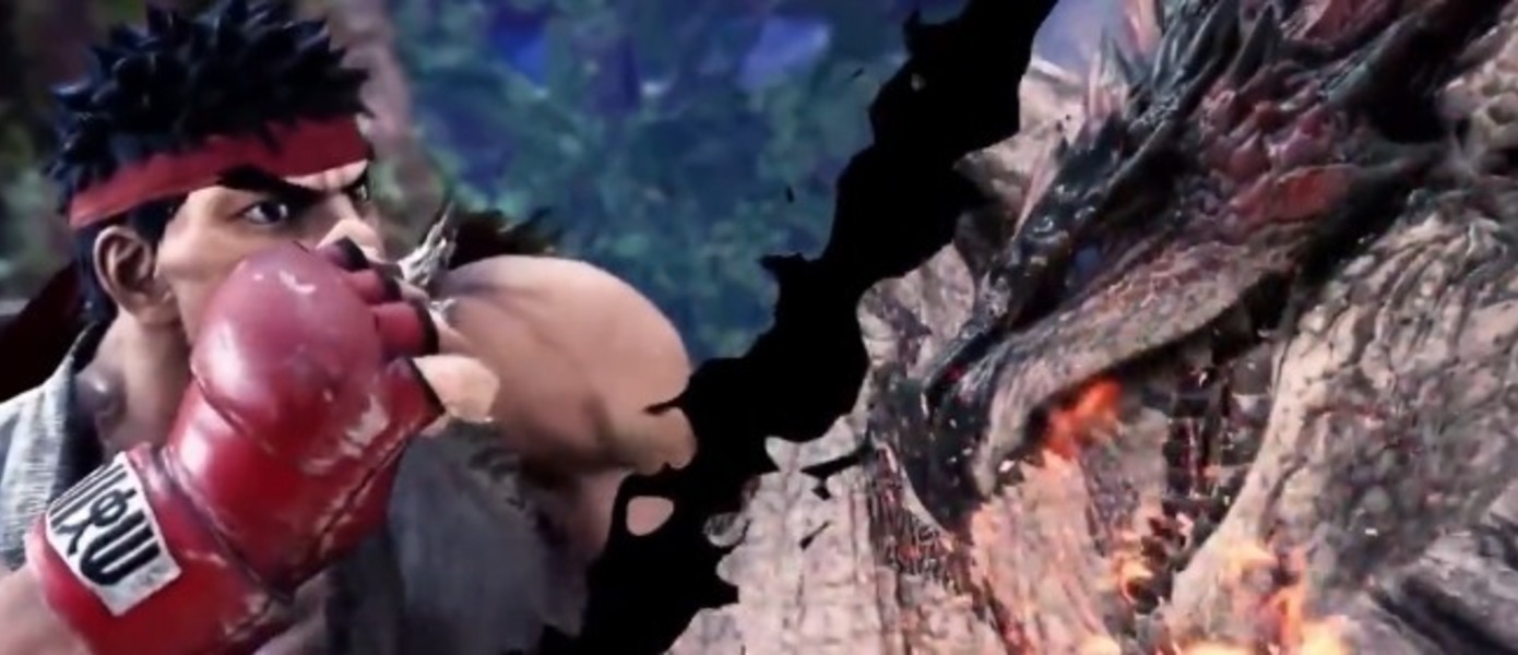 В Monster Hunter: World появится контент из Street Fighter V