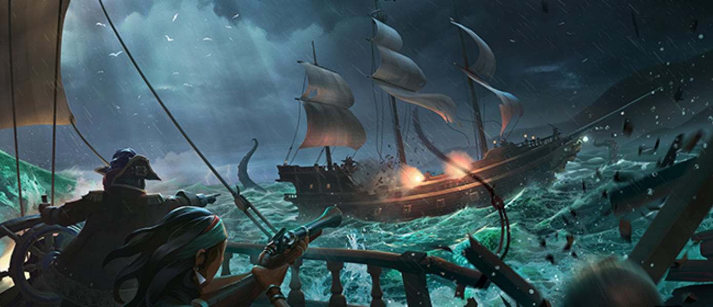 Sea of Thieves - в бета версии игры нашли упоминания кракена, опубликована статистика закрытого тестирования