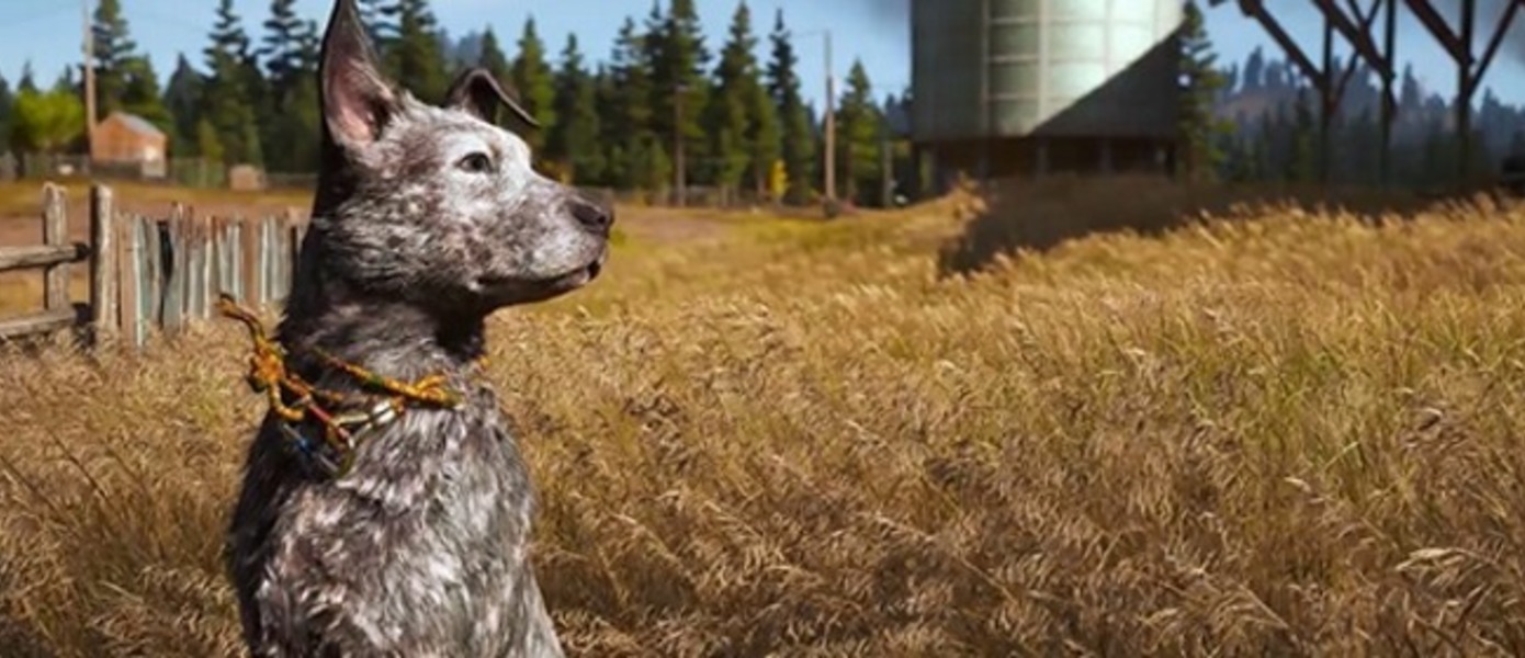 Far Cry 5 - Ubisoft выпустила посвященные псу Бумеру и другим персонажам трейлеры