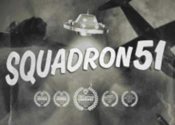 Squadron 51 - опубликован трейлер аркадного шутера с картинкой в стиле фильмов пятидесятых годов