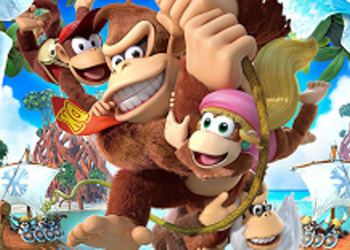 Donkey Kong Country: Tropical Freeze - Nintendo показала новый геймплей переиздания для Switch, стал известен размер игры
