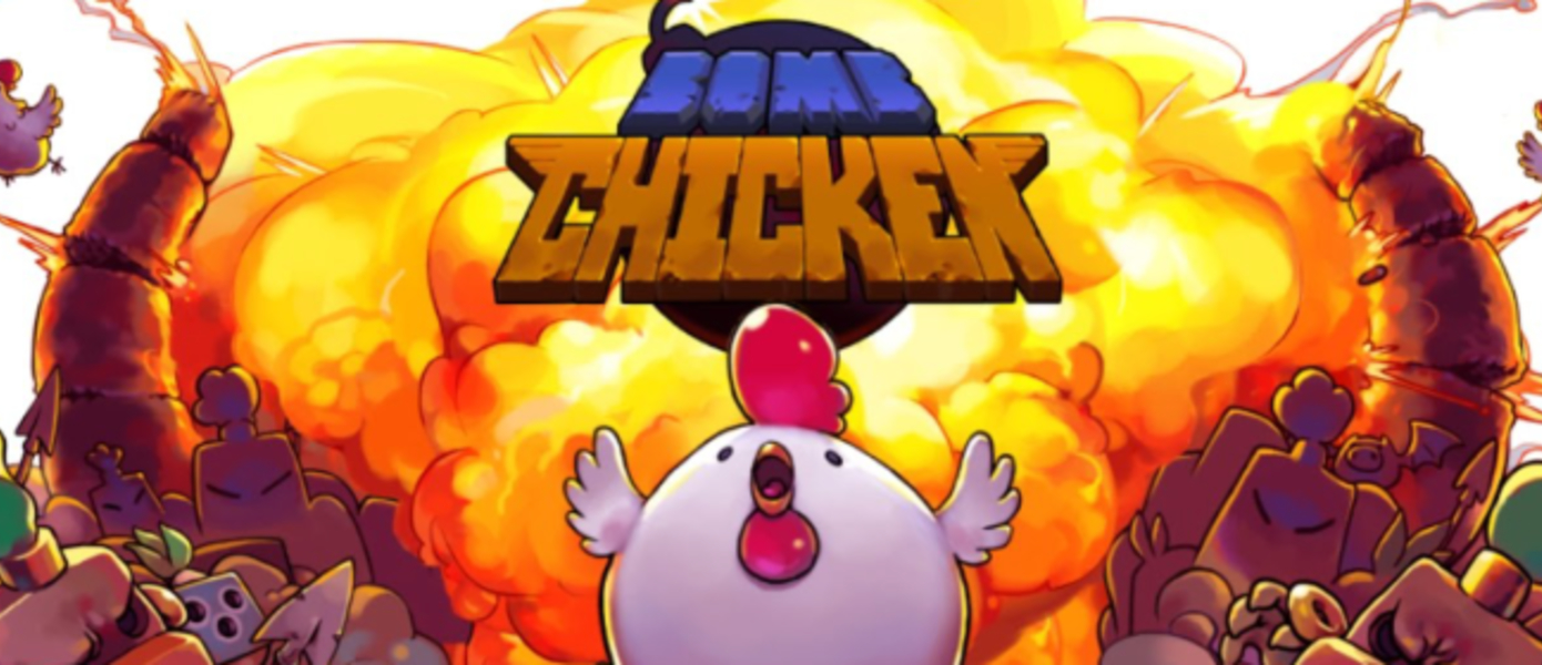 Bomb Chicken - выполненный в ретро-стилистике платформер для Nintendo Switch обзавелся геймплейной демонстрацией