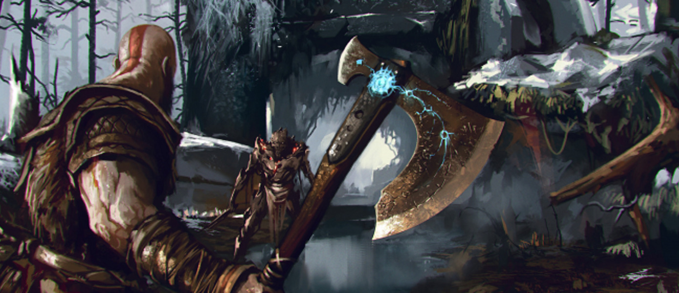 God of War - дизайнеры уровней вдохновлялись Bloodborne, представлено видео о создании топора Левиафан