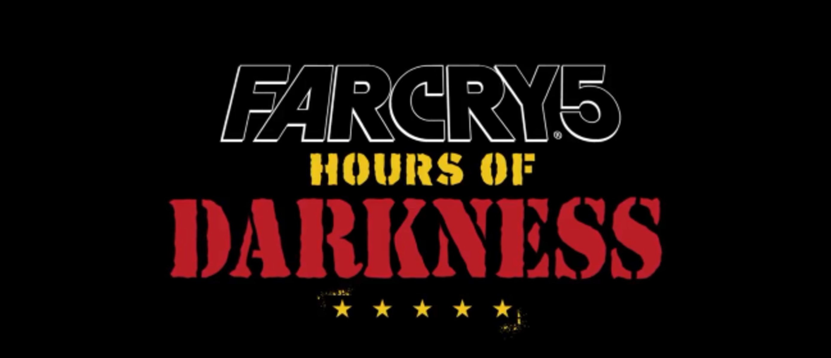 Dark far. Hour of Darkness. Фар край 5 темное время. Логотип far Cry 5 темное время. Far о времени.