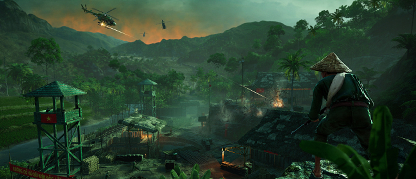 Far Cry 5 - опубликованы первые 18 минут дополнения про войну во Вьетнаме
