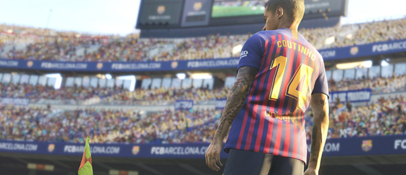 Pro Evolution Soccer 2019 - первый взгляд на геймплей новой части футбольного cимулятора от Konami