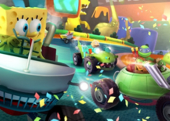 Nickelodeon Kart Racers - анонсирована новая гоночная аркада с известными мультипликационными героями от Nickelodeon, представлены первые скриншоты